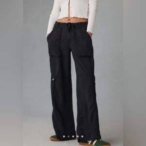 NWT Anthropologie Pilcro Silky Cargo Pants 22W